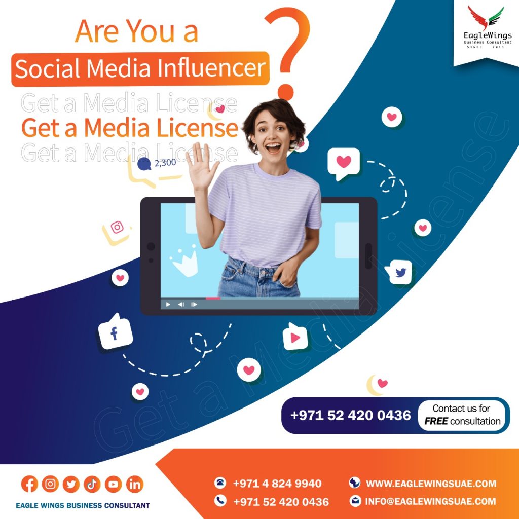 Social media license in Dubai