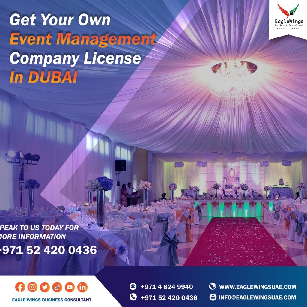 Event management license in Dubai