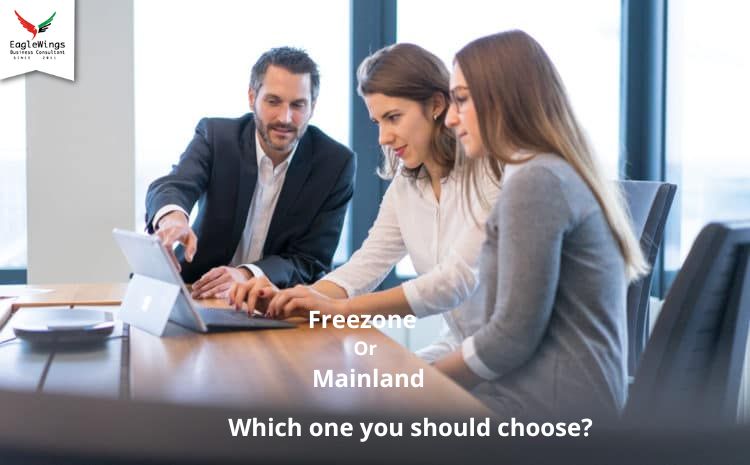 Low cost business setup in Dubai- Mainland or Freezone