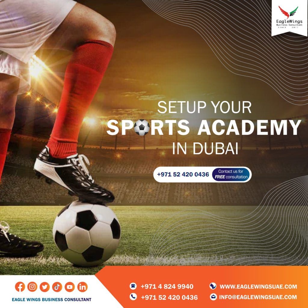 Sports management business license in Dubai